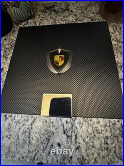 Rare Porsche Logo Humidor Carbon Fiber