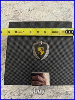 Rare Porsche Logo Humidor Carbon Fiber
