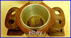 Rare Vintage 1940's Alfred Dunhill London Humidor & Pipe Holder