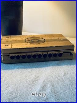 Rare Vintage Camacho Cigar 10-Slot Wooden Press Las Vegas Smoke InProvenance