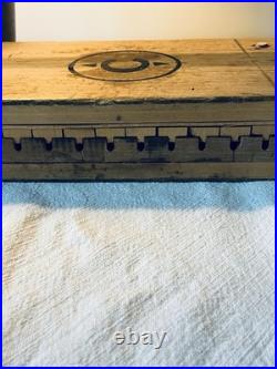 Rare Vintage Camacho Cigar 10-Slot Wooden Press Las Vegas Smoke InProvenance