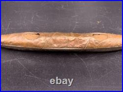 Rare Vintage Cigar shaped humidifier metal cigar patent applied for