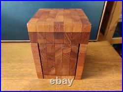 Rare Vintage Teak Alfred Dunhill Humidor
