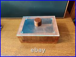 Rare Vintage Teak Alfred Dunhill Humidor
