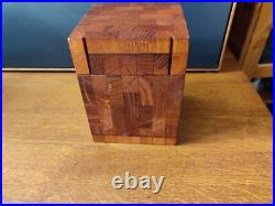 Rare Vintage Teak Alfred Dunhill Humidor