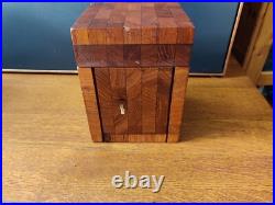 Rare Vintage Teak Alfred Dunhill Humidor