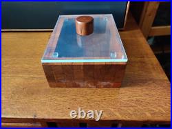 Rare Vintage Teak Alfred Dunhill Humidor