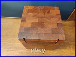 Rare Vintage Teak Alfred Dunhill Humidor