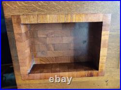 Rare Vintage Teak Alfred Dunhill Humidor