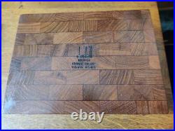 Rare Vintage Teak Alfred Dunhill Humidor