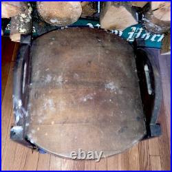 Rare Vintage Wooden Humidor Smoking/ Table Stand/Metal Lined /Classic Tobacciana