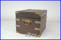 Rare early antique benson & hedges humidor box