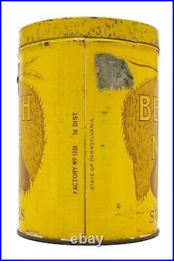 Rare1910s Beechnut litho 50 cigar humidor tin in fair condition