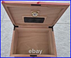 Red 5 Vegas Tradicion Cigar Humidor With Lock & Key, Hygrometer & Humidification