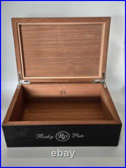 Rocky Patel Big Baller Blowout! Wood Cigar Humidor 100 Cigars Storage