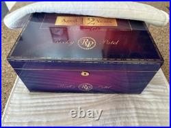 Rocky Patel Edicion Unica Solid Wood Cigar Chest Humidor 100 Cigar Capacity