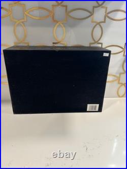 Rocky Patel Wood Cigar Humidor 100 Cigars Storage with matching ashtray