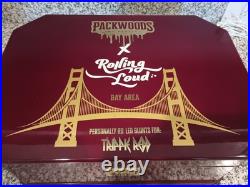 Rolling Loud Packwoods LA Edition Humidor Box Personally Trippie Red