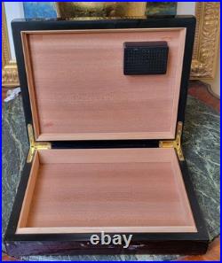 Romeo Y Julieta 125th Anniversary Brown Laquer Cigar Box Humidor 12x9.5