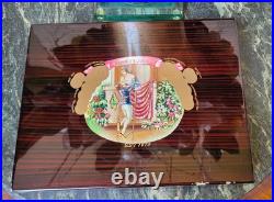 Romeo Y Julieta 125th Anniversary Brown Laquer Cigar Box Humidor 12x9.5