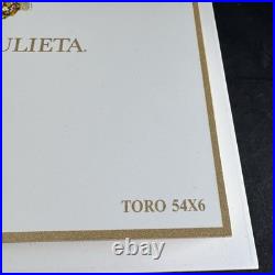 Romeo Y Julieta 150th Anniversary Limited Edition Empty Cigar Box Humidor 2025