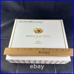 Romeo Y Julieta 150th Anniversary Limited Edition Empty Cigar Box Humidor 2025