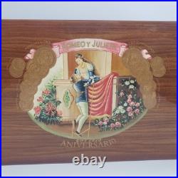 Romeo Y Julieta Anniversary Cigar Box Humidor No. 234/400 Limited 19 x 10
