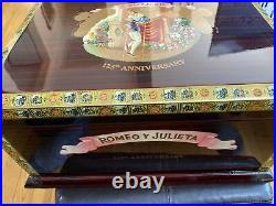Romeo and Julieta 125th anniversary cigar humidor 453/2000