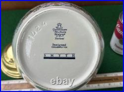 Royal Goedewaagen (Delft) Polychrome Handwork MARYLAND Tobacco Jar, -Holland