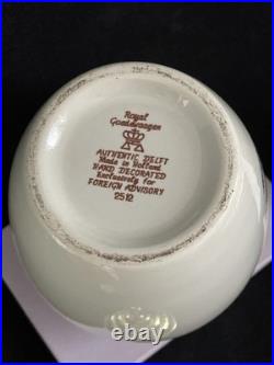 Royal Goedewaagen Delft Polychrome Tobacco Jar Brass Lid NEW HOPE 2512 with COA