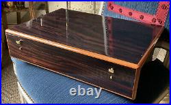 S. T. Dupont Large Lacquered Wood Humidor FRANCE