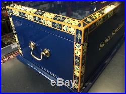 SANTA DAMIANA CIGAR HUMIDOR HABANA 2000 LACQUERED BOX With Cigar Oasis & Extras