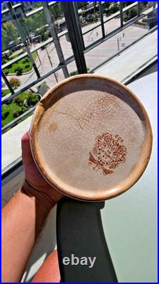 SPAIN PICKMAN 202 RAMON ALLONES TOBACCO PORCELAIN BROWN CIGAR HUMIDOR JAR 1920s