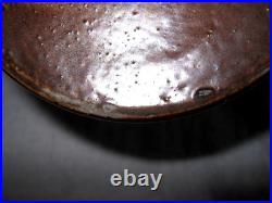 Salt Glaze Stoneware Tobacco Jar with Lid Relief Figures Beauvais 19th C France