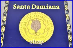 Santa Damiana La Romana Blue Lacquered Wood Cigar Humidor Box