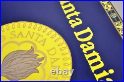 Santa Damiana La Romana Blue Lacquered Wood Cigar Humidor Box