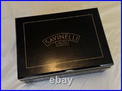 Savinelli 1876 75 100 cigar humidor made in italy please read description
