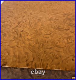 Savinelli 1876 Cigar Box Burl Wood Humidor Made in Italy-Dimensions 11x8.5x4