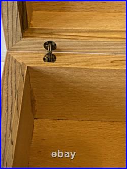 Savinelli 1876 Cigar Box Burl Wood Humidor Made in Italy-Dimensions 11x8.5x4