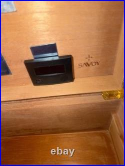 Savoy Brand Cigar Humidor