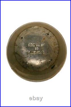 Scarce 1910/20s Bugle round litho 25 humidor cigar tin is in fair condition
