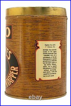 Scarce 1920s EPCO humidor litho 25 cigar tin in excellent condition