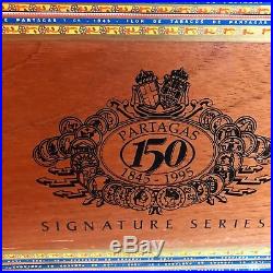 Scarce Partagas 150 Cigar Humidor Limited Edition Signature Series