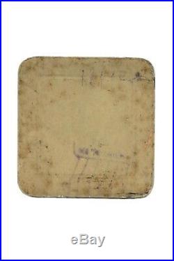 Scarce1909 White Beauty paper label 25 cigar humidor tin in exc. Condition