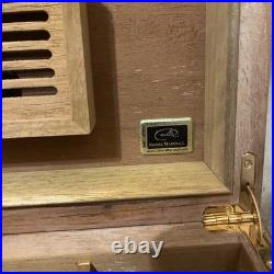 Series 2000 Daniel Marshall 11/200 Hand Made Burl Wood Humidor Lock Box