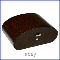 Shelbourne Macassar 120 Capacity Cigar Humidor