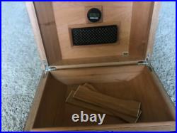 Shelbourne Macassar 120 Capacity Cigar Humidor