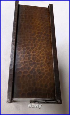 Signed Roycroft Large Cigar Humidor Box