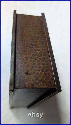Signed Roycroft Large Cigar Humidor Box