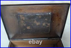 Signed Roycroft Large Cigar Humidor Box